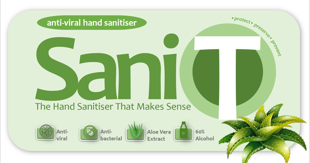 Online Orders-SaniT - 70% Alcohol Hand Sanitiser, by Pure Clean
